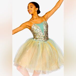 Sequin ballet costumes